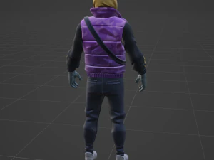 Street striker - Fortnite 3D Model
