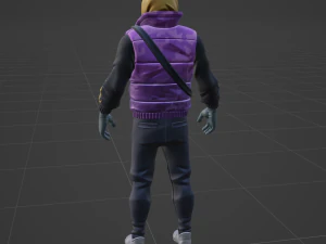 Street striker - Fortnite 3D Model