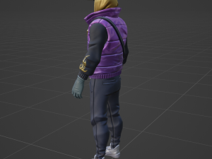 Street striker - Fortnite Modelo 3D