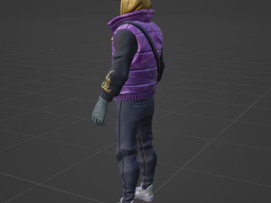 Street striker - Fortnite 3D Model
