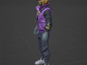 Street striker - Fortnite 3D Model