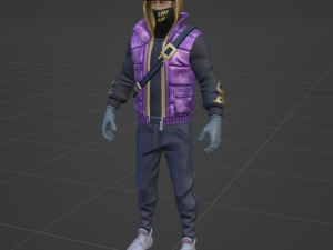Street striker - Fortnite Modelo 3D