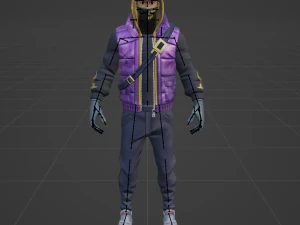 Street striker - Fortnite 3D Model