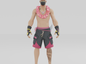 Summer Drift - Fortnite 3Dモデル