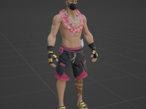Summer Drift - Fortnite 3D Model