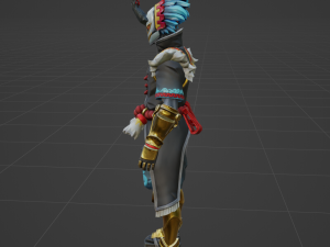 Taro - Fortnite 3D 模型