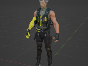 Tek - Fortnite 3D 모델