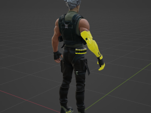 Tek - Fortnite 3D 모델