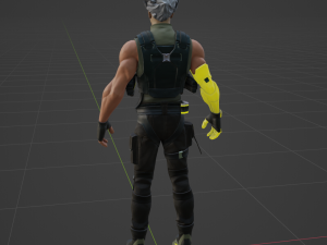 Tek - Fortnite 3D 모델