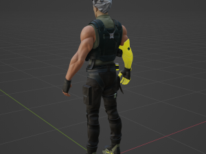 Tek - Fortnite 3D 모델