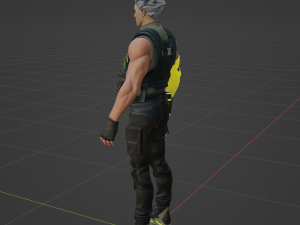 Tek - Fortnite 3D 모델