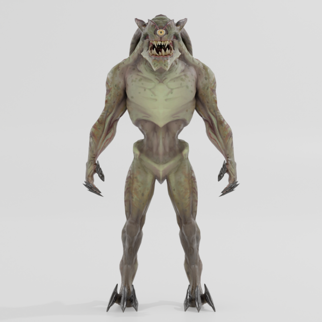 The Devourer - Fortnite Modelo 3D .c4d .max .obj .3ds .fbx .stl .blend 