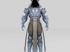 O Rei Gelado - Fortnite Modelo 3D