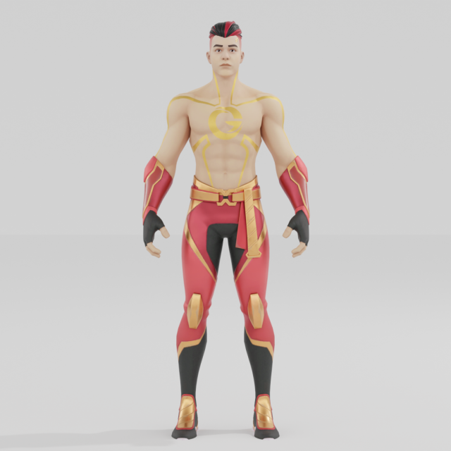 TheGrefg - Fortnite Modèle 3D .c4d .max .obj .3ds .fbx .stl .blend 