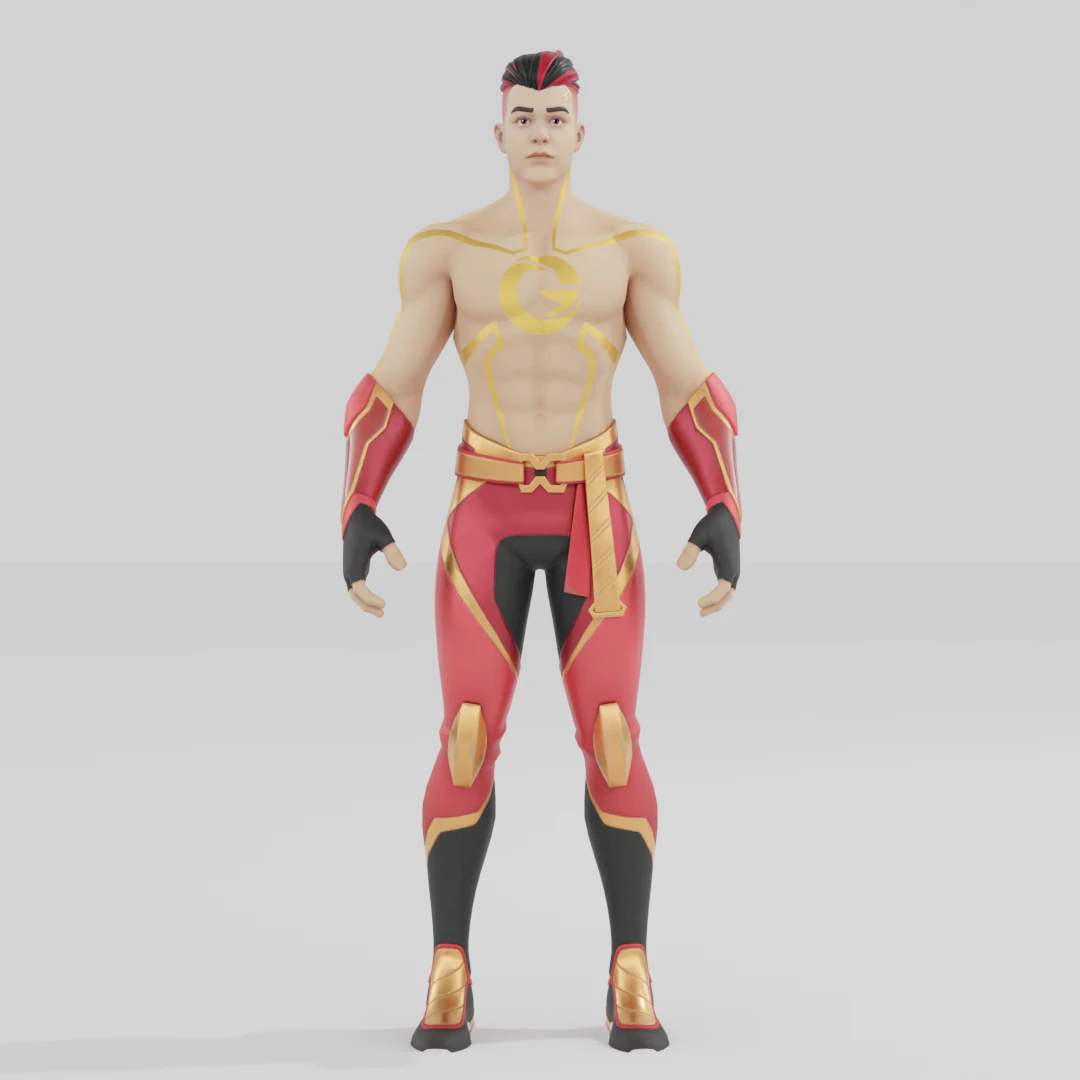 TheGrefg - Fortnite 3D Model .c4d .max .obj .3ds .fbx .stl .blend 