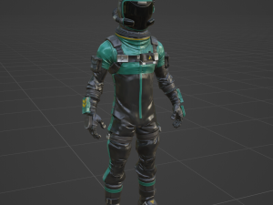 Toxic Trooper - Fortnite 3D Model