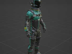 Toxic Trooper - Fortnite 3D Model
