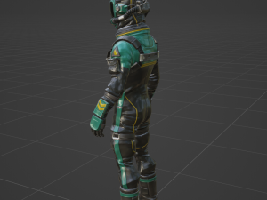 Toxic Trooper - Fortnite 3D Model