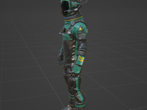 Toxic Trooper - Fortnite 3D Model