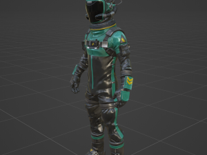 Toxic Trooper - Fortnite 3D Model
