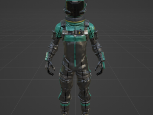 Toxic Trooper - Fortnite 3D Model