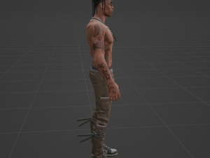 Travis Scott - Fortnite Modelo 3D