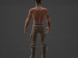 Travis Scott - Fortnite 3D Model