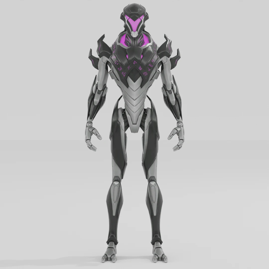Trespasser Elite - Fortnite 3D Model .c4d .max .obj .3ds .fbx .stl .blend 