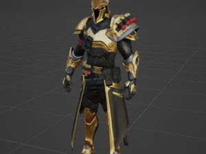 Ultima Knight - Fortnite 3D Model