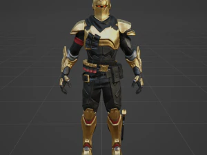 Ultima Knight Origin - Fortnite 3D Model