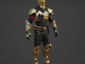 Ultima Knight Origin - Fortnite 3D Model