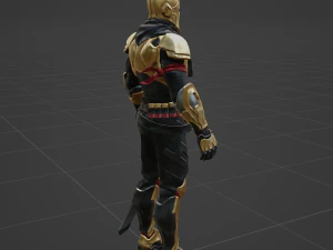 Ultima Knight Origin - Fortnite 3D Model