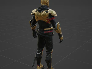Ultima Knight Origin - Fortnite 3D Model