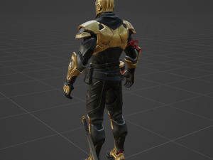 Ultima Knight Origin - Fortnite 3D Модель