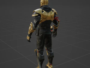 Ultima Knight Origin - Fortnite 3D Model