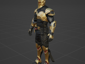 Ultima Knight Origin - Fortnite 3D Модель