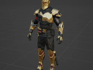 Ultima Knight Origin - Fortnite 3D Model