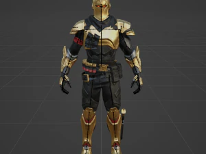 Ultima Knight Origin - Fortnite 3D Model