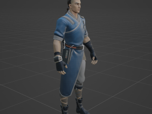 Gan - Fortnite 3D मॉडल