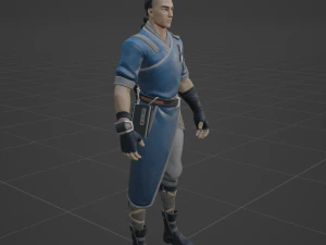 간 - 포트나이트 3D 모델