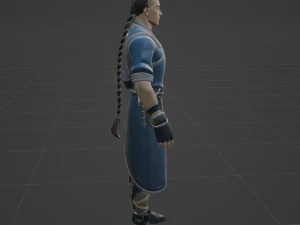 간 - 포트나이트 3D 모델