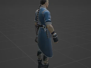 간 - 포트나이트 3D 모델