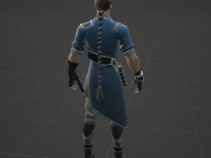 간 - 포트나이트 3D 모델