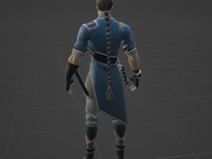 간 - 포트나이트 3D 모델