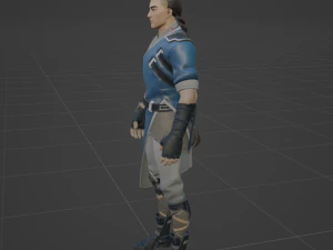 간 - 포트나이트 3D 모델