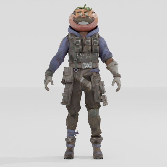 Hothouse - Fortnite Modelo 3D .c4d .max .obj .3ds .fbx .stl .blend 