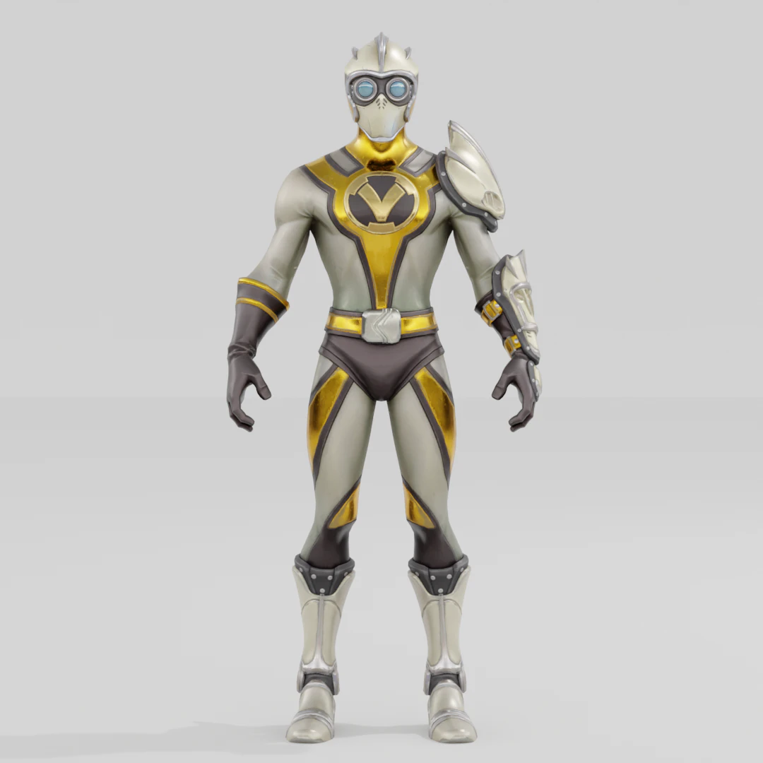 Venturion - Fortnite 3D Model .c4d .max .obj .3ds .fbx .stl .blend 