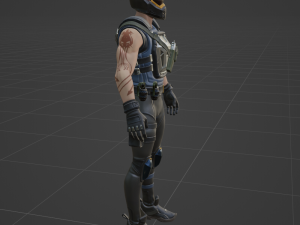 Wake Rider - Fortnite 3D Модель