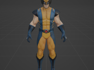 Wolverine - Fortnite 3D मॉडल
