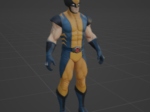 Wolverine - Fortnite 3D मॉडल